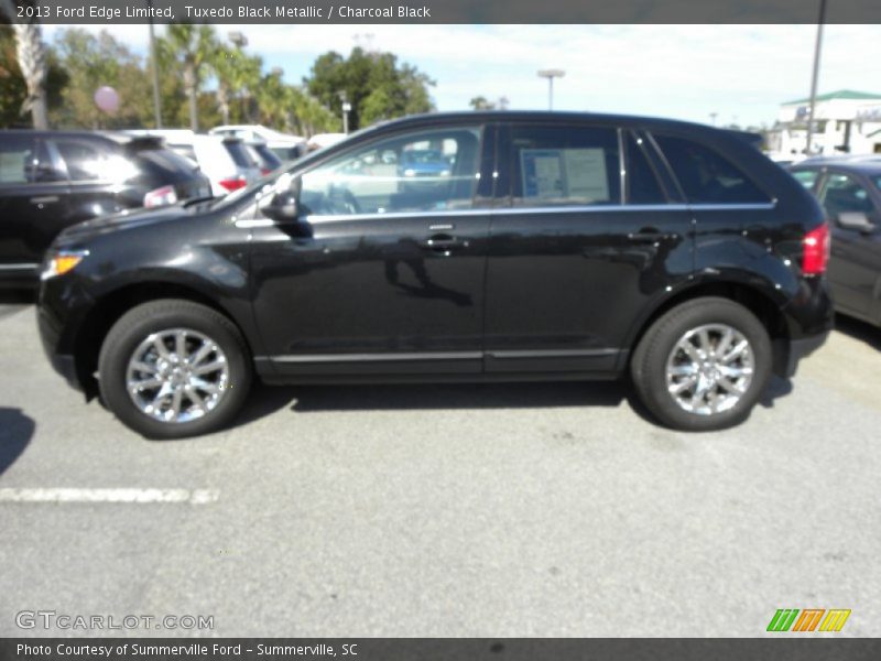 Tuxedo Black Metallic / Charcoal Black 2013 Ford Edge Limited