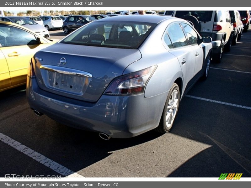 Crimson Black / Charcoal 2012 Nissan Maxima 3.5 S