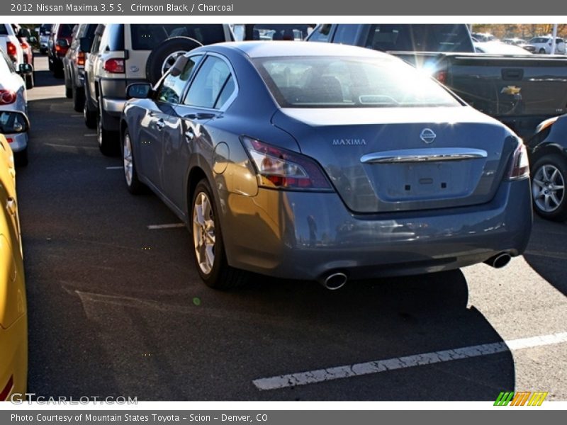 Crimson Black / Charcoal 2012 Nissan Maxima 3.5 S