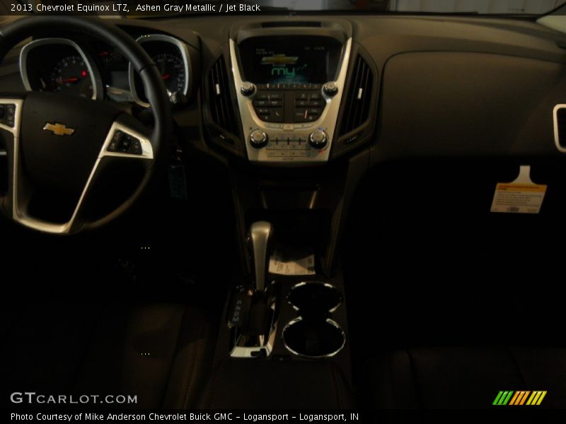 Ashen Gray Metallic / Jet Black 2013 Chevrolet Equinox LTZ