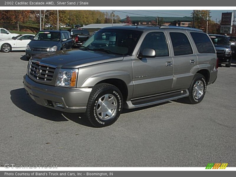 Silver Sand / Shale 2002 Cadillac Escalade AWD