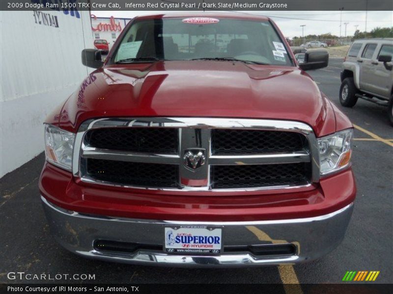 Inferno Red Crystal Pearl / Dark Slate/Medium Graystone 2009 Dodge Ram 1500 TRX Crew Cab