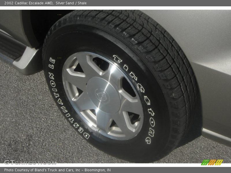Silver Sand / Shale 2002 Cadillac Escalade AWD