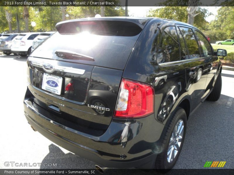 Tuxedo Black Metallic / Charcoal Black 2013 Ford Edge Limited