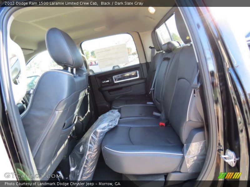 Black / Dark Slate Gray 2012 Dodge Ram 1500 Laramie Limited Crew Cab