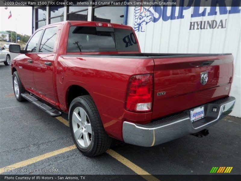 Inferno Red Crystal Pearl / Dark Slate/Medium Graystone 2009 Dodge Ram 1500 TRX Crew Cab