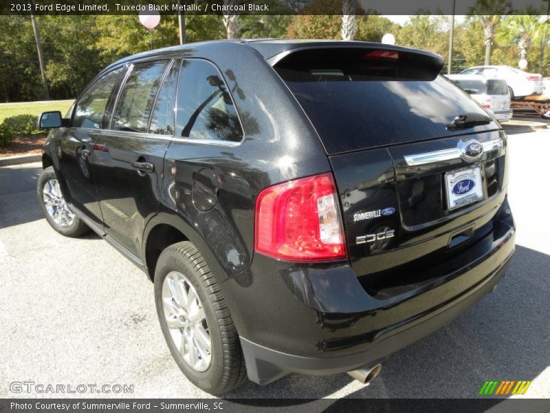 Tuxedo Black Metallic / Charcoal Black 2013 Ford Edge Limited