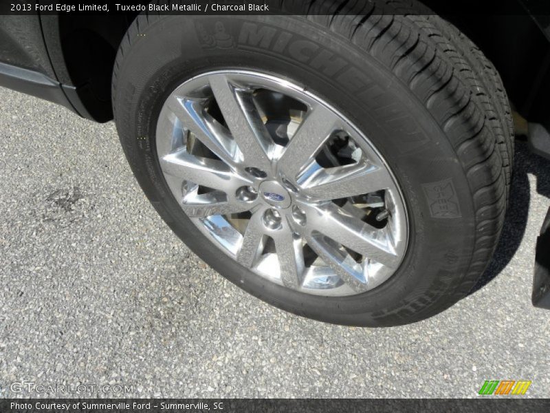Tuxedo Black Metallic / Charcoal Black 2013 Ford Edge Limited