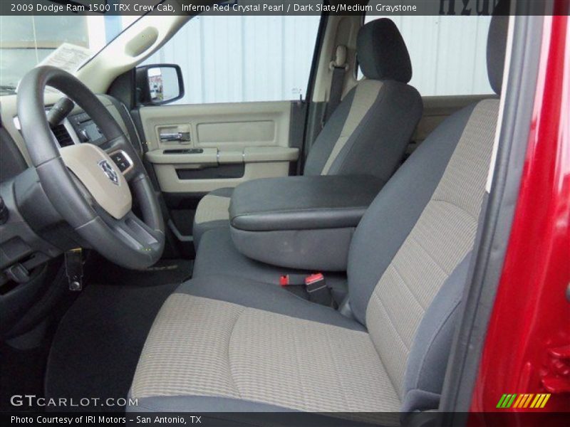 Inferno Red Crystal Pearl / Dark Slate/Medium Graystone 2009 Dodge Ram 1500 TRX Crew Cab
