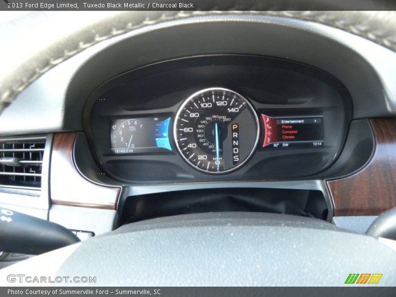 Tuxedo Black Metallic / Charcoal Black 2013 Ford Edge Limited