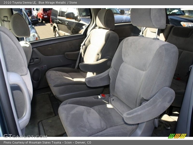 Blue Mirage Metallic / Stone 2010 Toyota Sienna LE