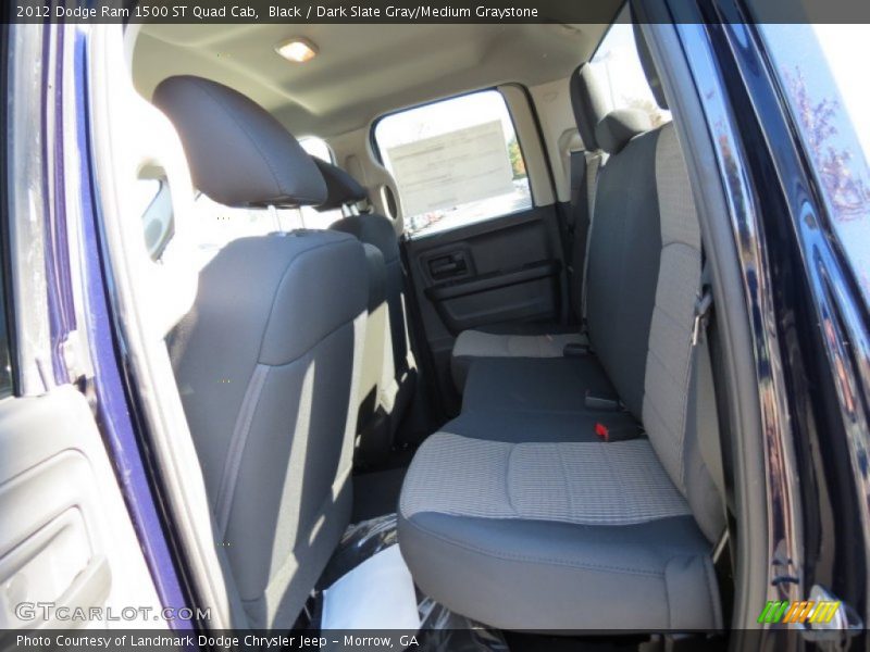 Black / Dark Slate Gray/Medium Graystone 2012 Dodge Ram 1500 ST Quad Cab