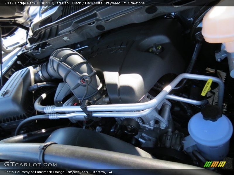 Black / Dark Slate Gray/Medium Graystone 2012 Dodge Ram 1500 ST Quad Cab
