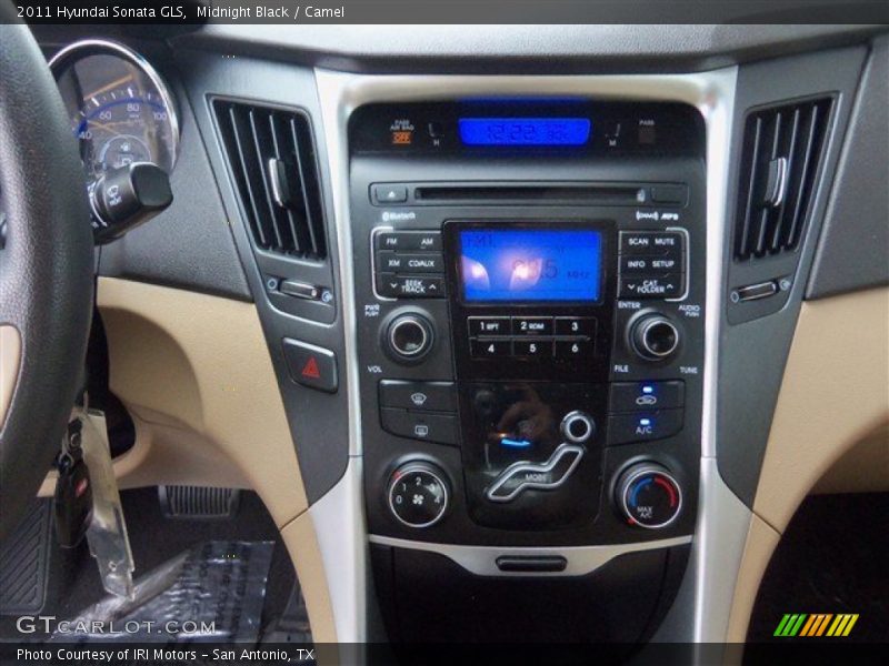 Midnight Black / Camel 2011 Hyundai Sonata GLS