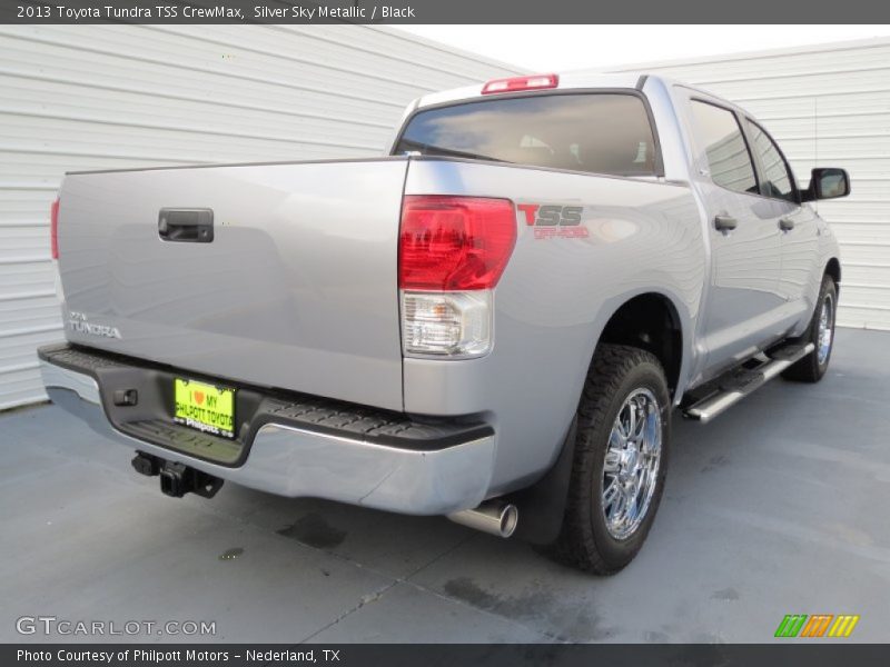 Silver Sky Metallic / Black 2013 Toyota Tundra TSS CrewMax