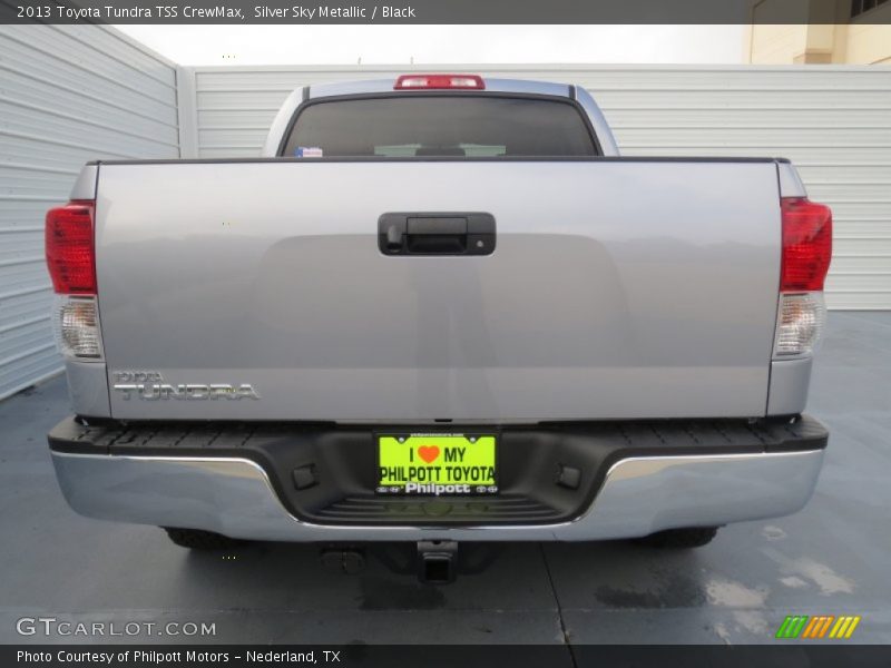 Silver Sky Metallic / Black 2013 Toyota Tundra TSS CrewMax