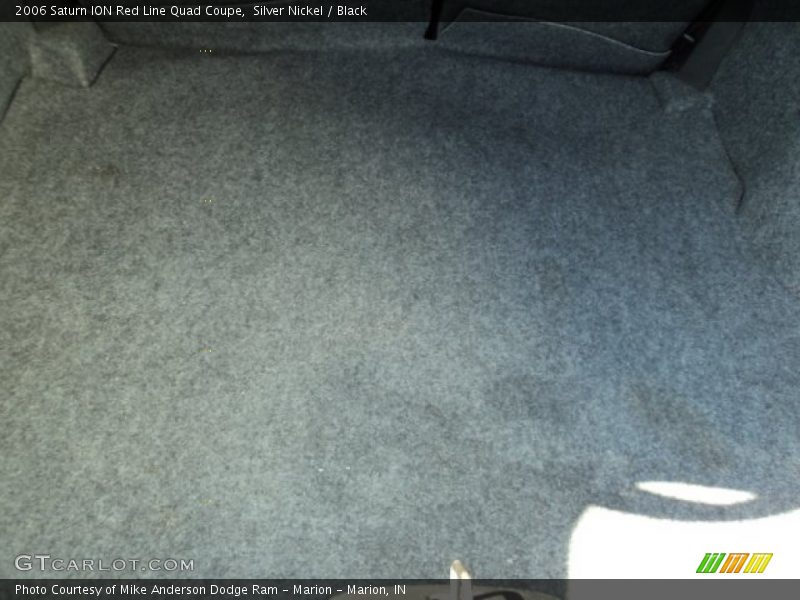 Silver Nickel / Black 2006 Saturn ION Red Line Quad Coupe