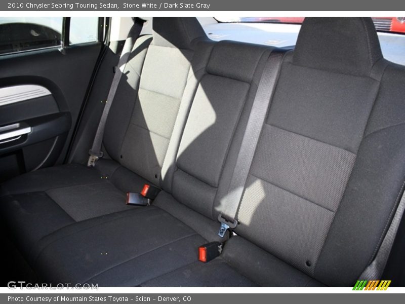 Stone White / Dark Slate Gray 2010 Chrysler Sebring Touring Sedan