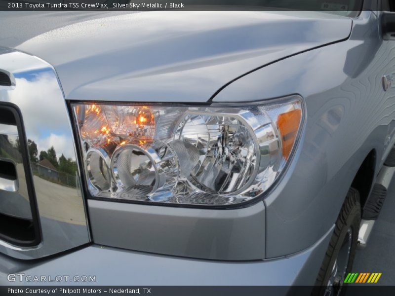 Silver Sky Metallic / Black 2013 Toyota Tundra TSS CrewMax