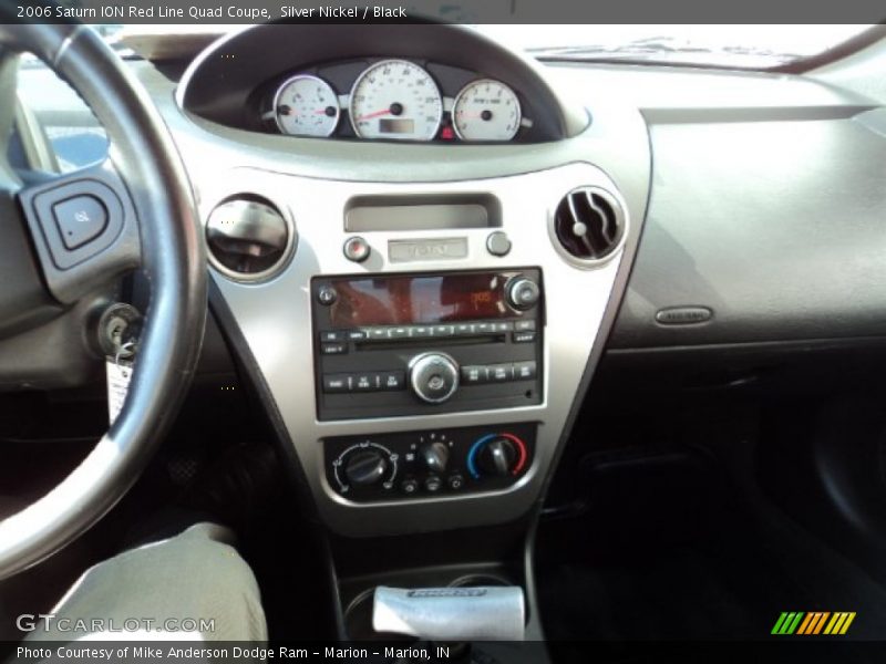 Controls of 2006 ION Red Line Quad Coupe