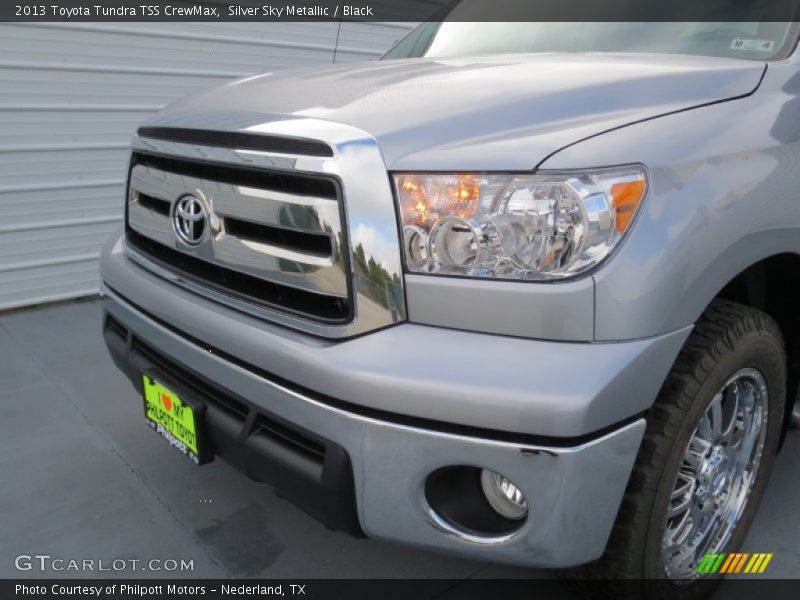 Silver Sky Metallic / Black 2013 Toyota Tundra TSS CrewMax