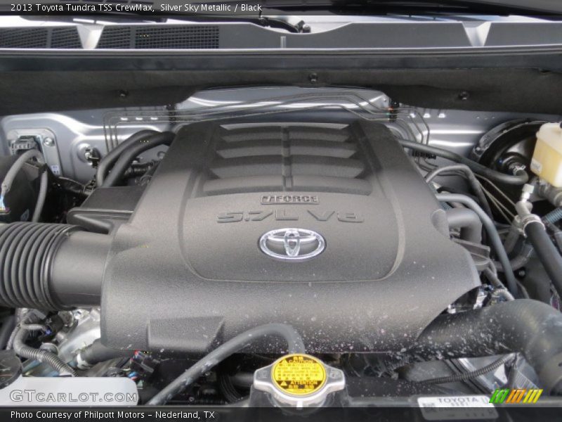 Silver Sky Metallic / Black 2013 Toyota Tundra TSS CrewMax