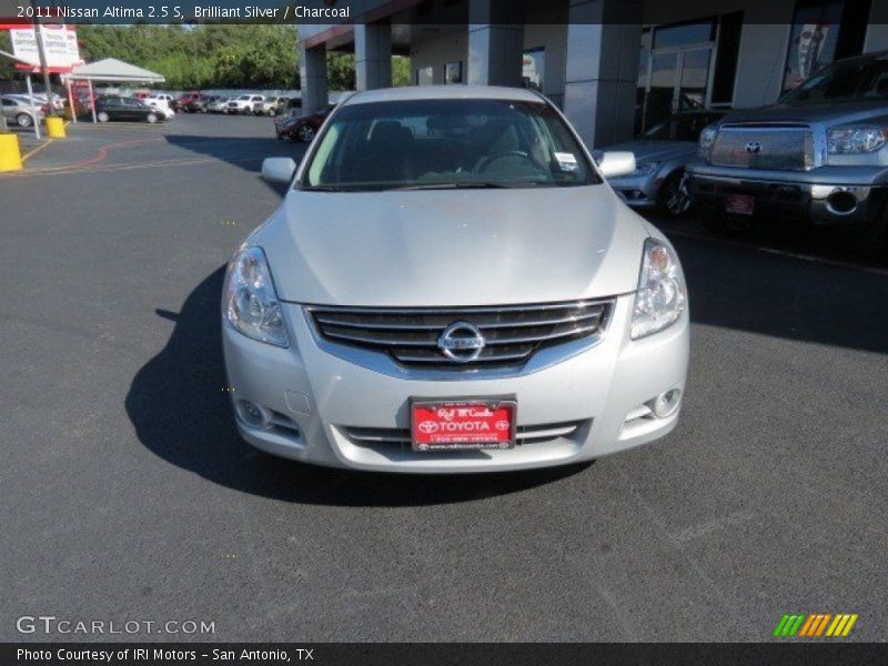 Brilliant Silver / Charcoal 2011 Nissan Altima 2.5 S