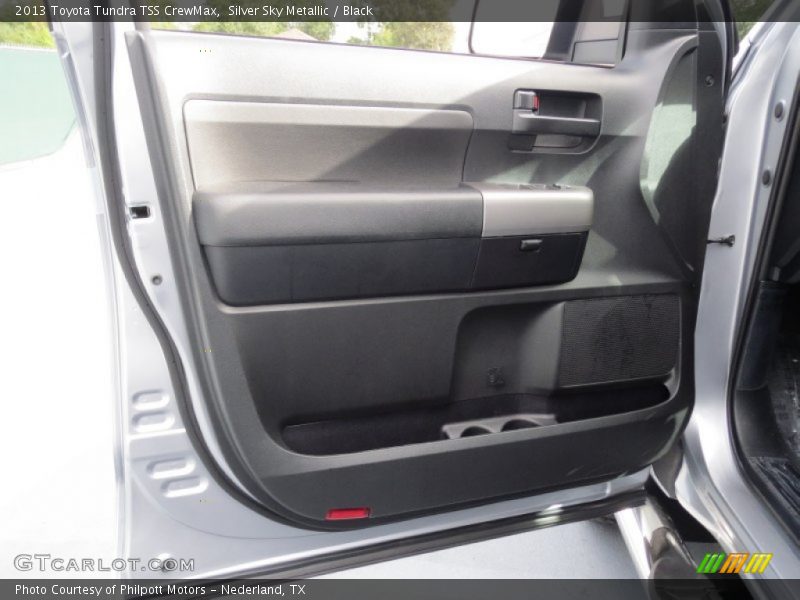 Silver Sky Metallic / Black 2013 Toyota Tundra TSS CrewMax