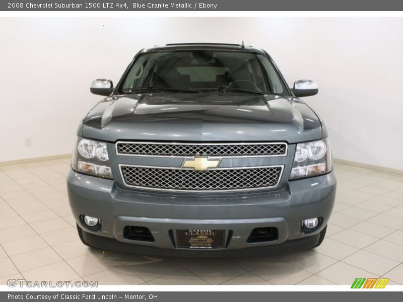 Blue Granite Metallic / Ebony 2008 Chevrolet Suburban 1500 LTZ 4x4