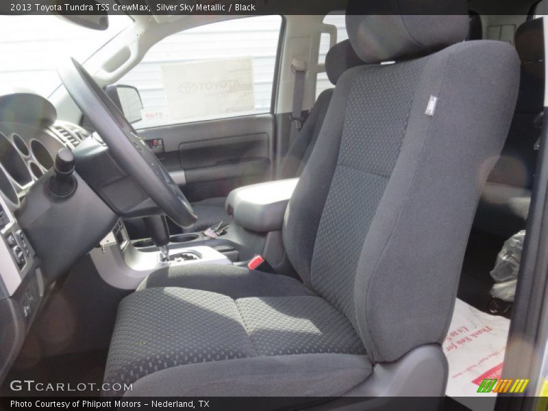 Silver Sky Metallic / Black 2013 Toyota Tundra TSS CrewMax