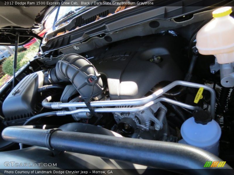 Black / Dark Slate Gray/Medium Graystone 2012 Dodge Ram 1500 Express Crew Cab
