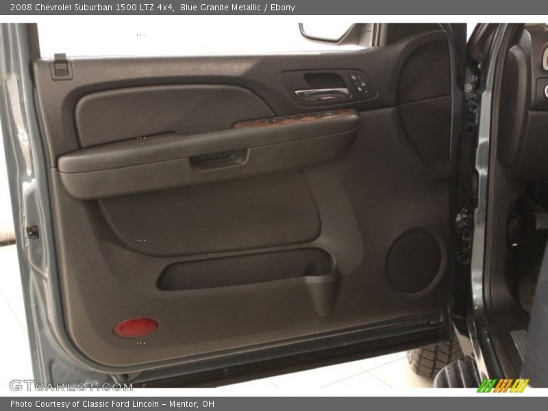 Blue Granite Metallic / Ebony 2008 Chevrolet Suburban 1500 LTZ 4x4