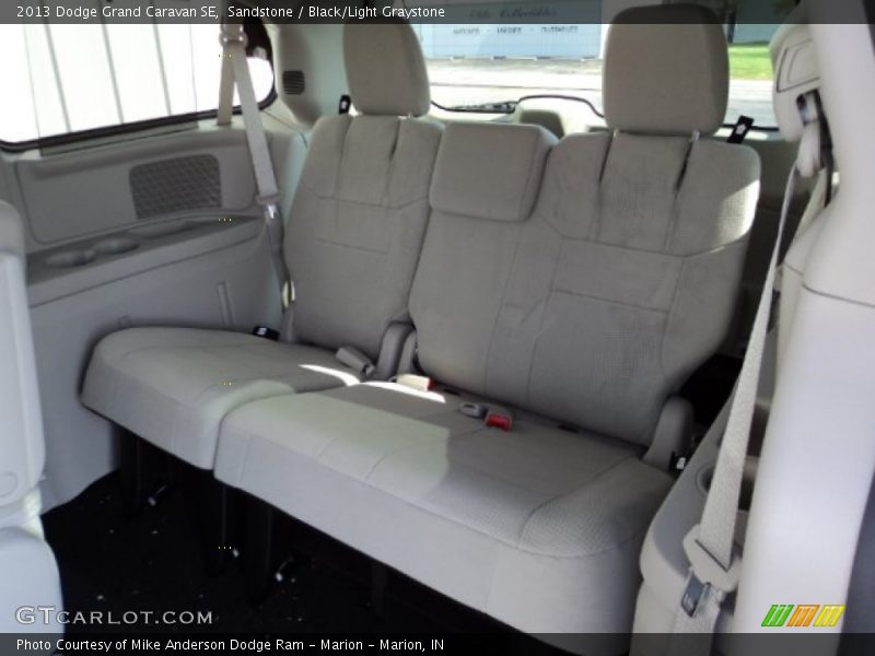 Sandstone / Black/Light Graystone 2013 Dodge Grand Caravan SE