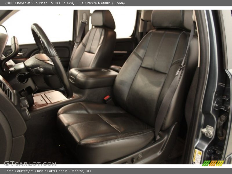 Blue Granite Metallic / Ebony 2008 Chevrolet Suburban 1500 LTZ 4x4
