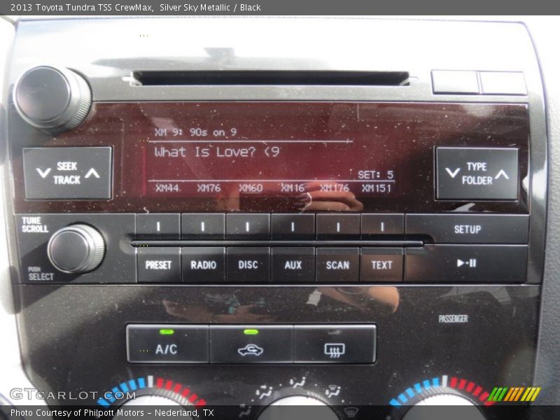 Silver Sky Metallic / Black 2013 Toyota Tundra TSS CrewMax