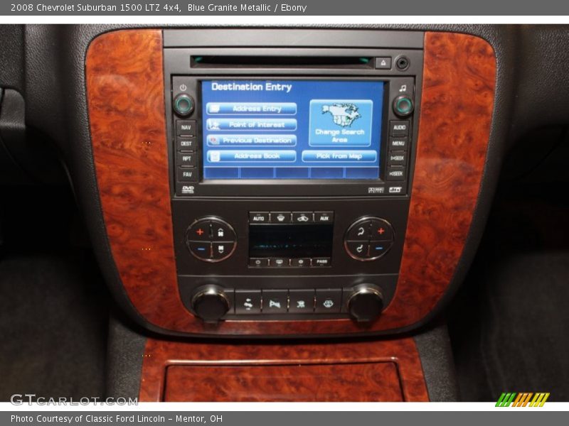Blue Granite Metallic / Ebony 2008 Chevrolet Suburban 1500 LTZ 4x4
