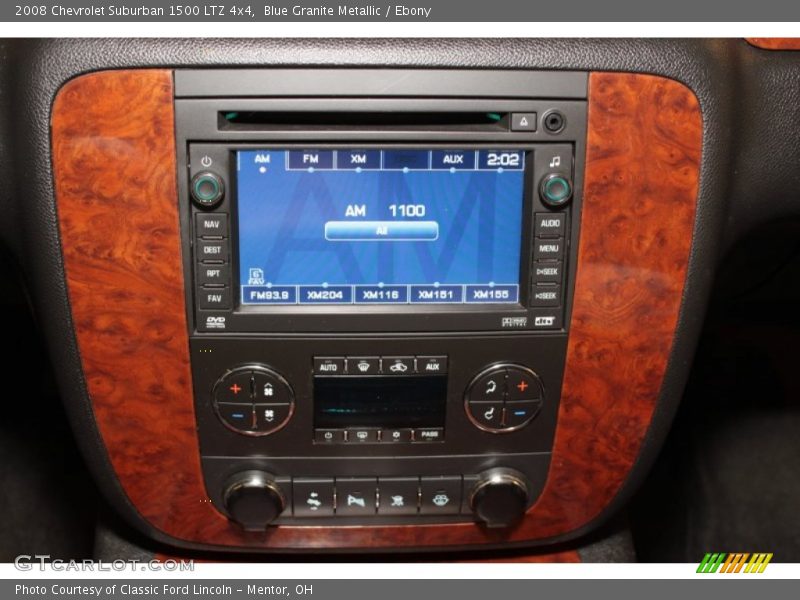 Blue Granite Metallic / Ebony 2008 Chevrolet Suburban 1500 LTZ 4x4