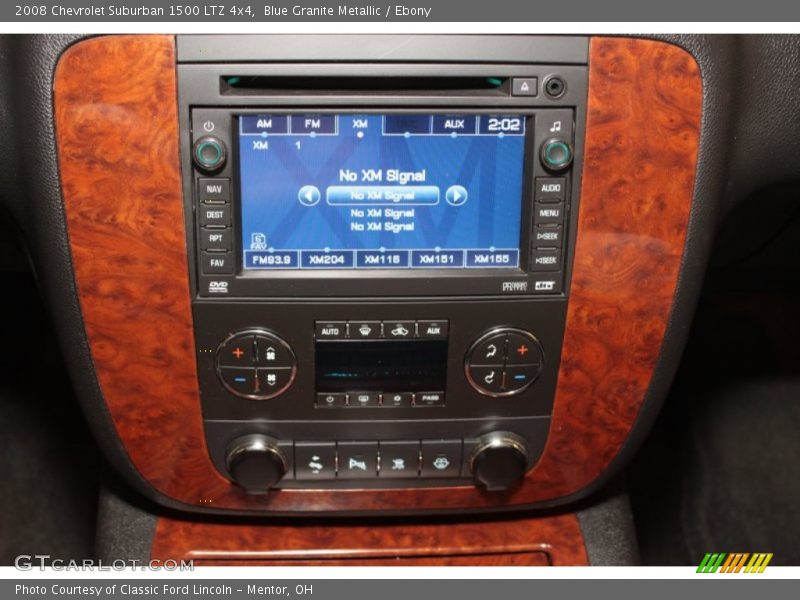 Blue Granite Metallic / Ebony 2008 Chevrolet Suburban 1500 LTZ 4x4