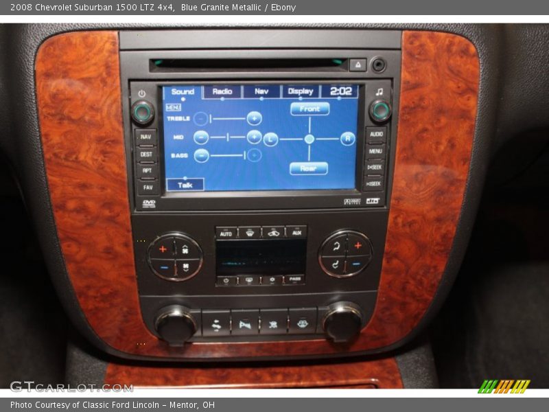 Blue Granite Metallic / Ebony 2008 Chevrolet Suburban 1500 LTZ 4x4