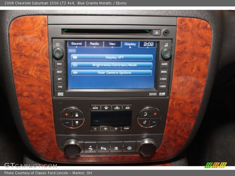 Blue Granite Metallic / Ebony 2008 Chevrolet Suburban 1500 LTZ 4x4