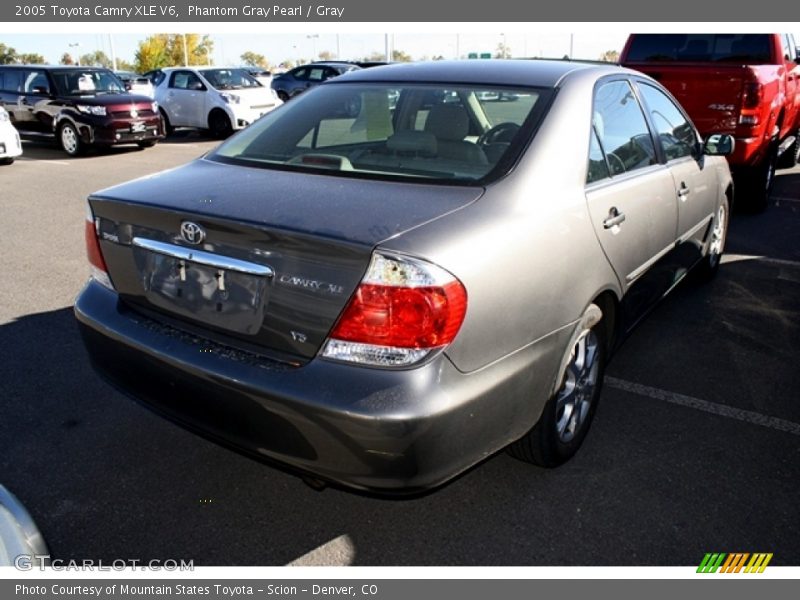 Phantom Gray Pearl / Gray 2005 Toyota Camry XLE V6