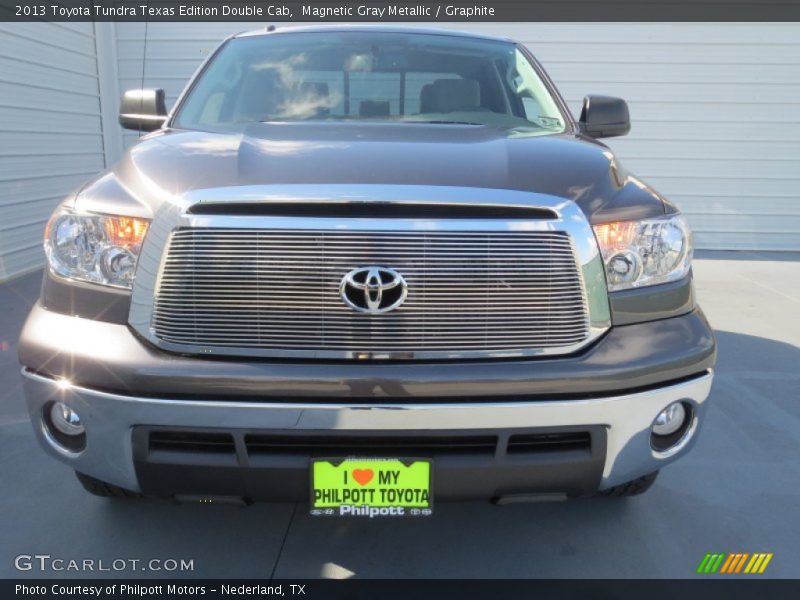 Magnetic Gray Metallic / Graphite 2013 Toyota Tundra Texas Edition Double Cab