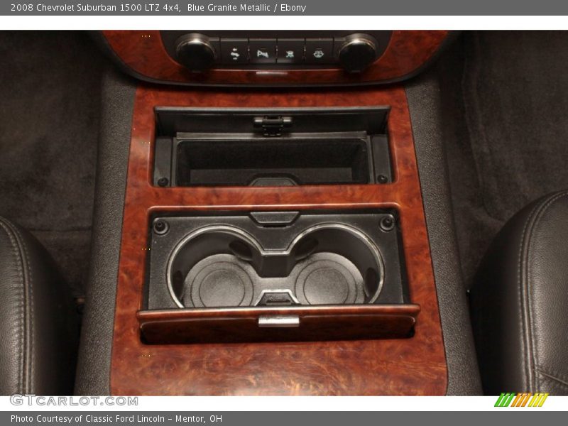 Blue Granite Metallic / Ebony 2008 Chevrolet Suburban 1500 LTZ 4x4