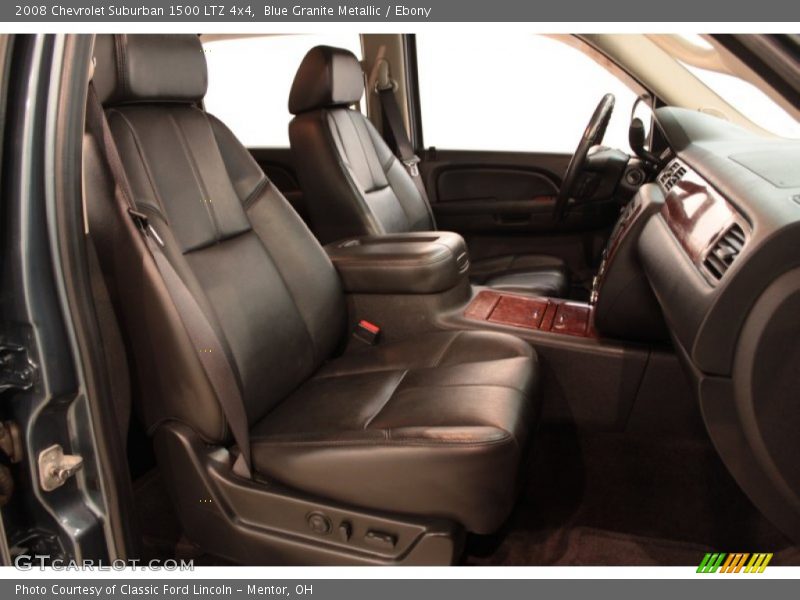 Blue Granite Metallic / Ebony 2008 Chevrolet Suburban 1500 LTZ 4x4