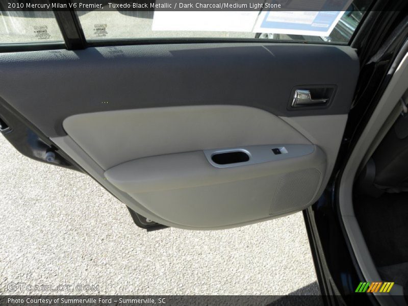 Tuxedo Black Metallic / Dark Charcoal/Medium Light Stone 2010 Mercury Milan V6 Premier