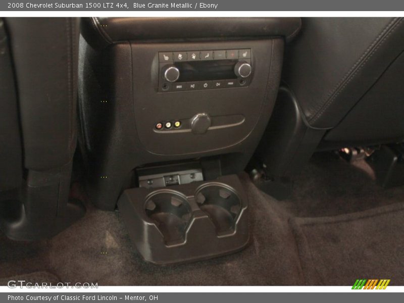 Blue Granite Metallic / Ebony 2008 Chevrolet Suburban 1500 LTZ 4x4