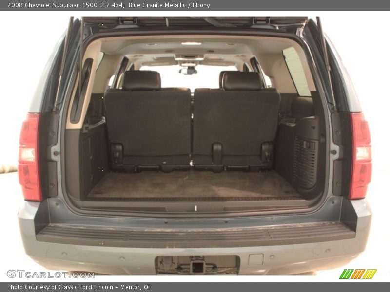 Blue Granite Metallic / Ebony 2008 Chevrolet Suburban 1500 LTZ 4x4