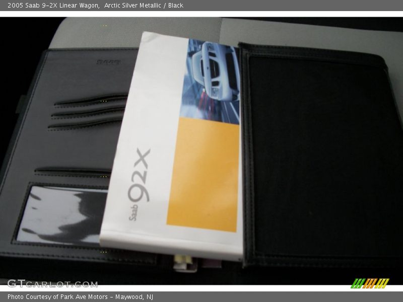 Arctic Silver Metallic / Black 2005 Saab 9-2X Linear Wagon