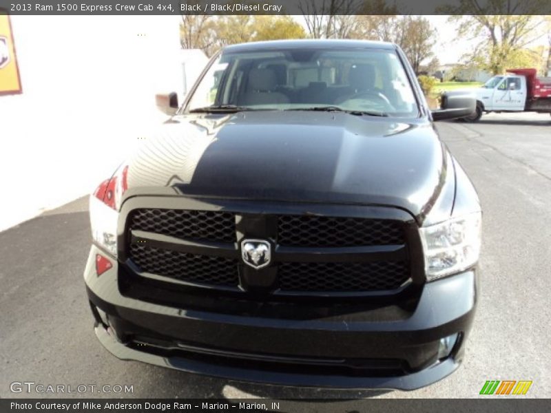 Black / Black/Diesel Gray 2013 Ram 1500 Express Crew Cab 4x4