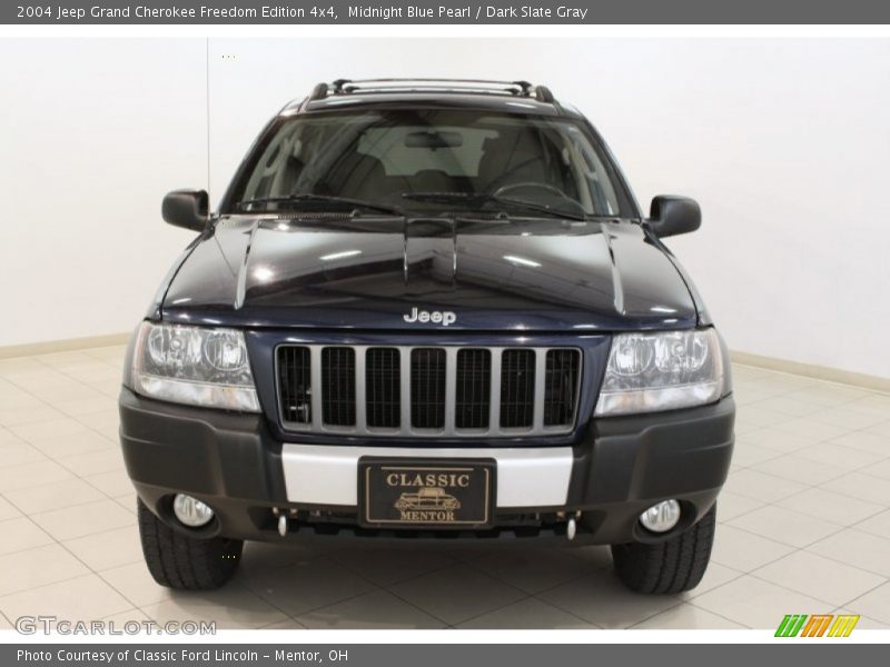 Midnight Blue Pearl / Dark Slate Gray 2004 Jeep Grand Cherokee Freedom Edition 4x4